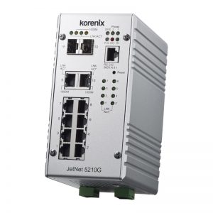 Korenix 5210G managed switch 10 ports Gig