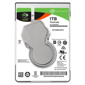 1TB Seagate FireCuda Flash-Accelerated Fast 2.5-inch HDD