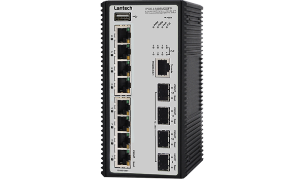 Lantech Industrial Managed switch IPGS-L5408MGSFP