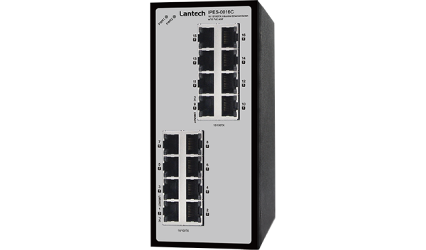 (PoE) at/af Industrial Ethernet Unmanaged Switch