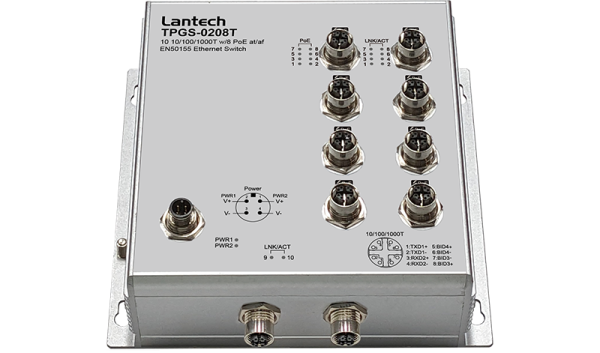 Unmanaged industrial switch